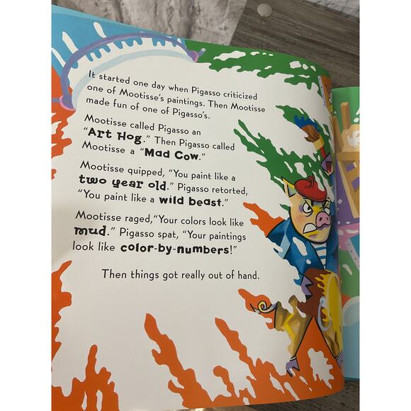 When Pigasso Met Mootisse Hardcover July 1, 1998 - Picture 8 of 8